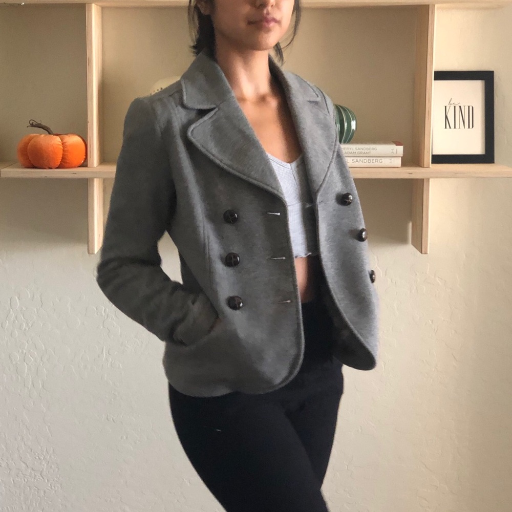 Heather Gray Soft Coat